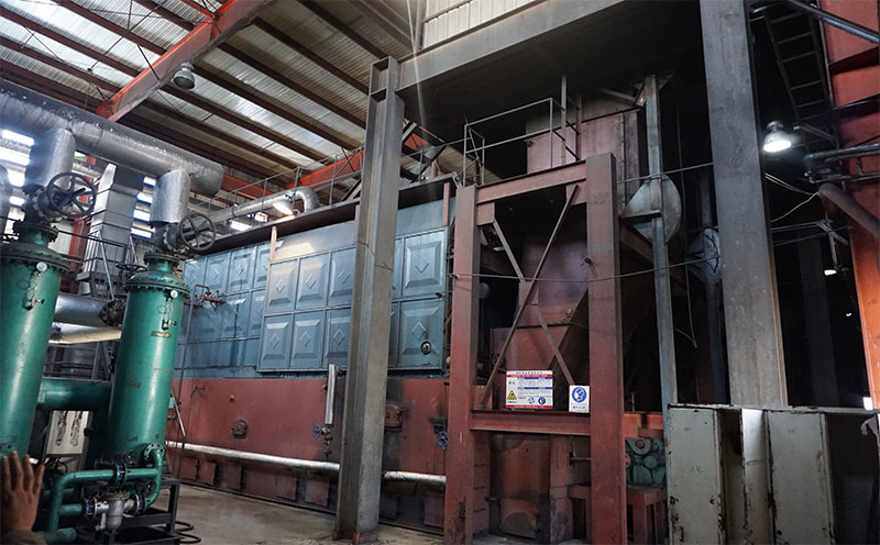 撬裝式蒸汽鍋爐裝車視頻客戶案例圖片